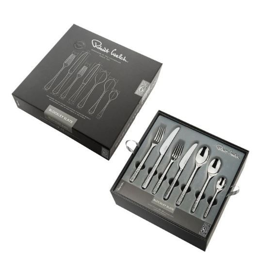 Robert Welch Blokley Slate 56pc Cutlery Set