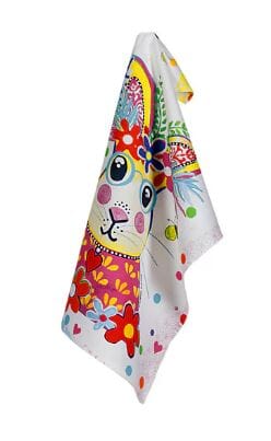 Donna Sharam Kaleidoscope Tea Towel 50x70cm - Roger Tea Towels The Cooks Kitchen 