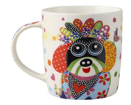 Donna Sharam Kaleidoscope Mug 370ml - Bestie Gift Boxed Mugs - Cups & Saucers The Cooks Kitchen 