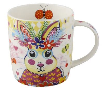 Donna Sharam Kaleidoscope Mug 370ml - Roger Gift Boxed Mugs - Cups & Saucers The Cooks Kitchen 