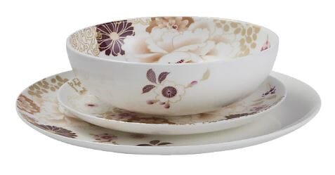 Maxwell & Williams Kimono Dinner Set 12pc - White 12 Piece The Cooks Kitchen 