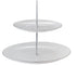 Maxwell & Williams White Platinum 3 Tier Cake Stand Cake Plates & Stands The Cooks Kitchen 
