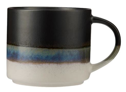 The Mug Club Earthy Mug 370ml - Black Mugs - Cups & Saucers The Cooks Kitchen 