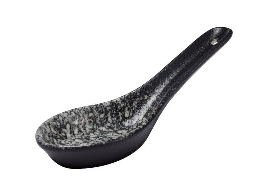 Maxwell & Williams Caviar Granite Spoon 13.5cm Dinnerware Accessories The Cooks Kitchen 