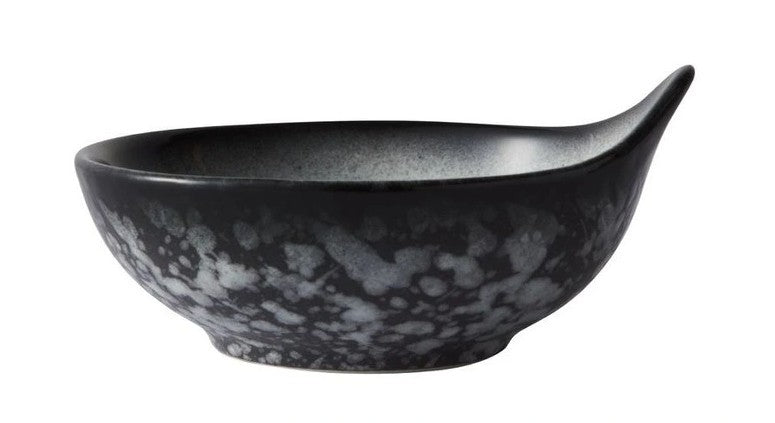 Maxwell & Williams Caviar Granite Handled Sauce Bowl 10x4.5cm