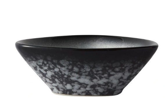 Maxwell & Williams Caviar Granite Triangle Sauce Bowl 10x3.5cm