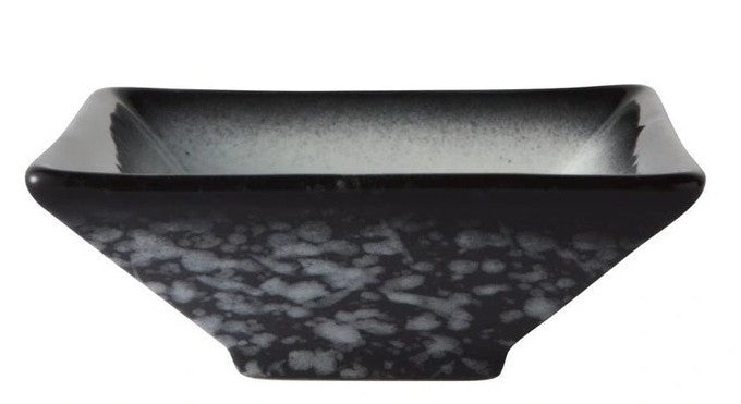 Maxwell & Williams Caviar Granite Square Sauce Bowl 8x3cm