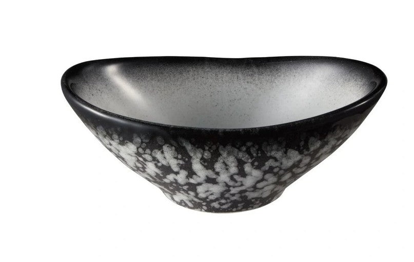 Maxwell & Williams Caviar Granite Oval Sauce Bowl 11x4cm