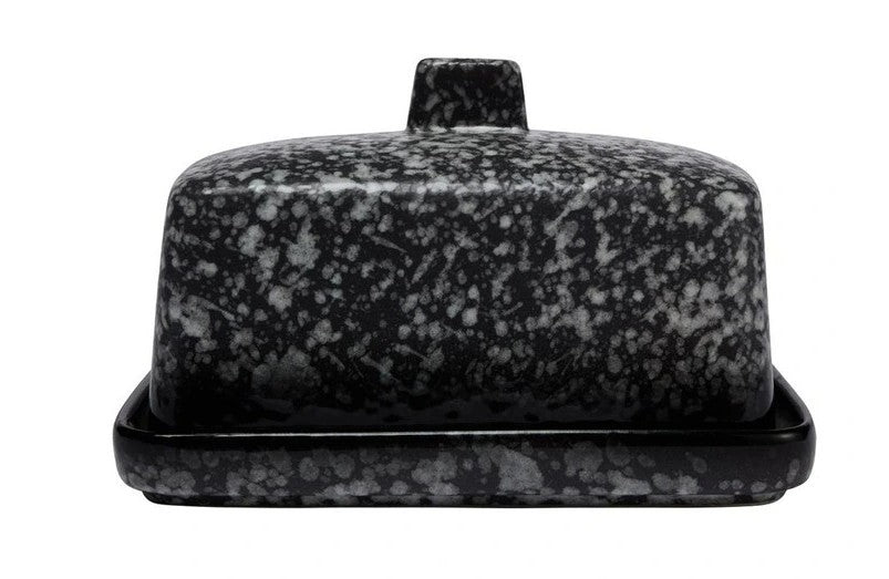 Maxwell & Williams Caviar Granite Butter Dish