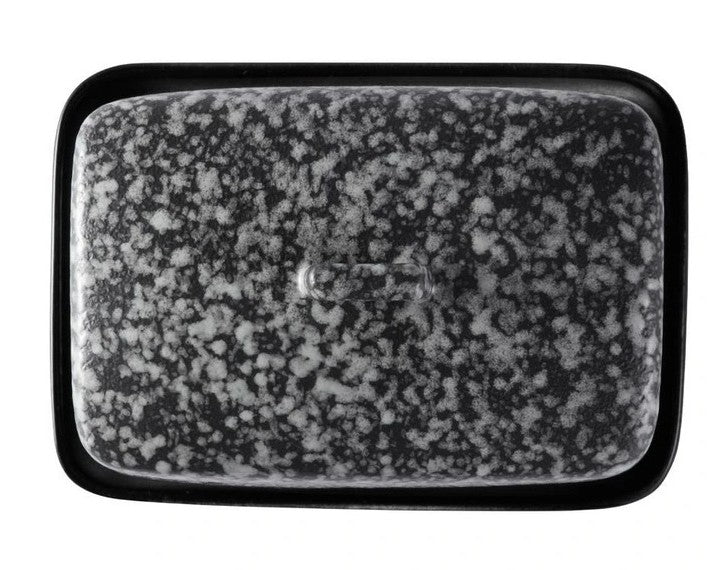 Maxwell & Williams Caviar Granite Butter Dish