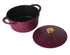 Maxwell & Williams Cast Lite - Non-stick Casserole 24cm/4.2l Cherry