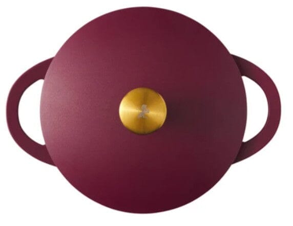 Maxwell & Williams Cast Lite - Non-stick Casserole 24cm/4.2l Cherry Casseroles The Cooks Kitchen 