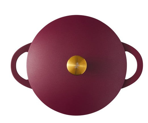 Maxwell & Williams Cast Lite - Non-stick Casserole 28cm/6.3l Cherry