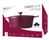 Maxwell & Williams Cast Lite - Non-stick Casserole 28cm/6.3l Cherry