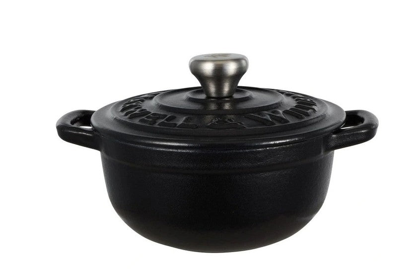 Maxwell & Williams Cast Iron Cocotte 9.5cm/260ml - Black