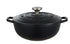 Maxwell & Williams Cast Iron Round Casserole 24cm/3.3l - Black