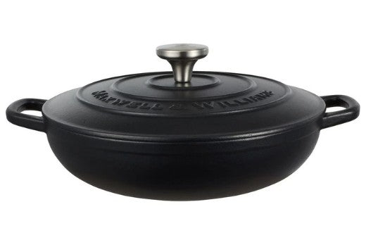 Maxwell & Williams Cast Iron - Brasier 27cm/3.3l - Black