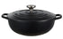Maxwell & Williams Cast Iron Round Casserole 26cm/4l - Black