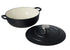 Maxwell & Williams Cast Iron Round Casserole 26cm/4l - Black