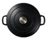 Maxwell & Williams Cast Iron Round Casserole 26cm/4l - Black