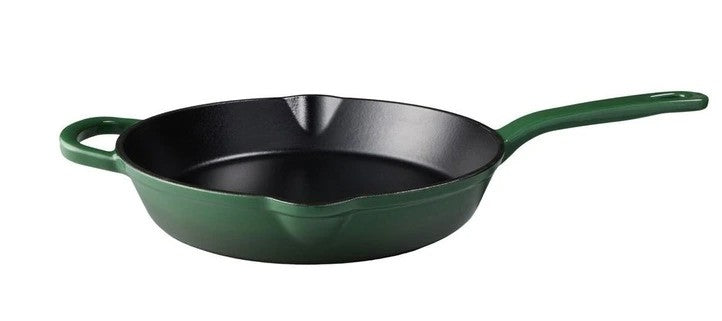 Maxwell & Williams Cast Iron Fry Pan 26cm - English Racing Green