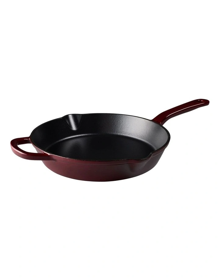 Maxwell & Williams Cast Iron Frypan 26cm Merlot