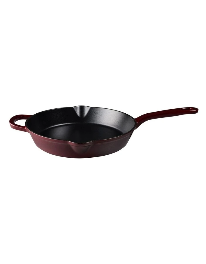 Maxwell & Williams Cast Iron Frypan 26cm Merlot