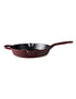 Maxwell & Williams Cast Iron Frypan 26cm Merlot Frypan - Chef Pan - Saute Pan The Cooks Kitchen 