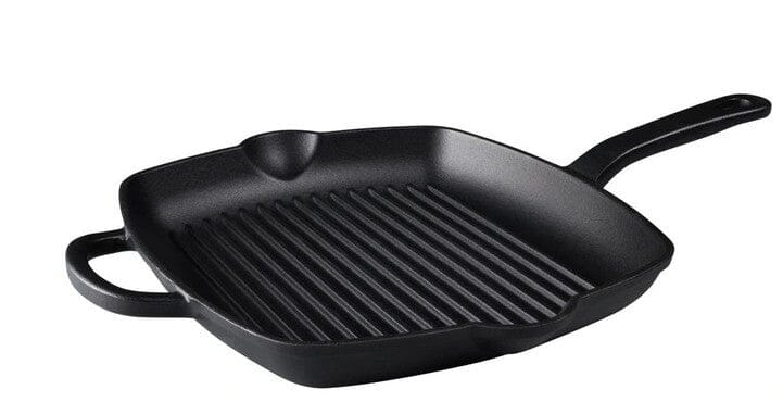 Maxwell & Williams Cast Iron Grill Pan 26cm - Black Cast Iron Grill Pans The Cooks Kitchen 