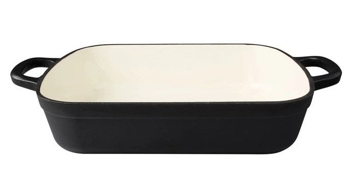 Maxwell & Williams Cast Iron Roaster 28x21cm - Black