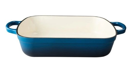 Maxwell & Williams Cast Iron Roaster 34x26cm/5l - Midnight Blue