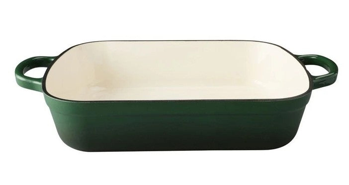 Maxwell & Williams Cast Iron Roaster 34x26cm/5l - English Racing Green