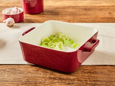 Maxwell & Williams Epicurious Square Baker 19x7cm - Bordeaux