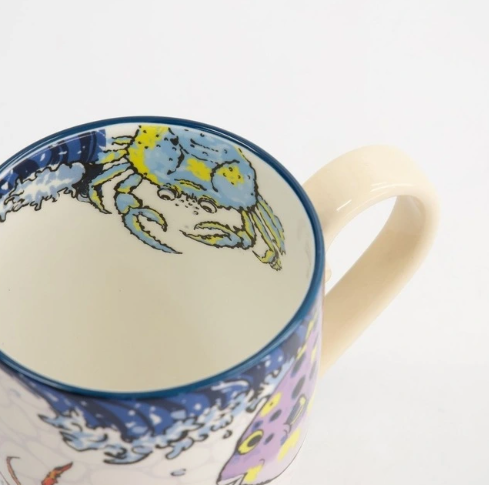 Tokyo Design Studio Mug Mountain Seafood Mug Cream 380ml