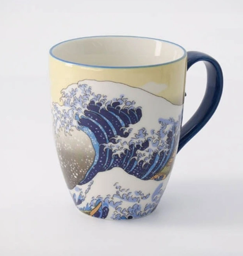 Tokyo Design Studio Mug Mountain Hokusai Blue Mug 380ml