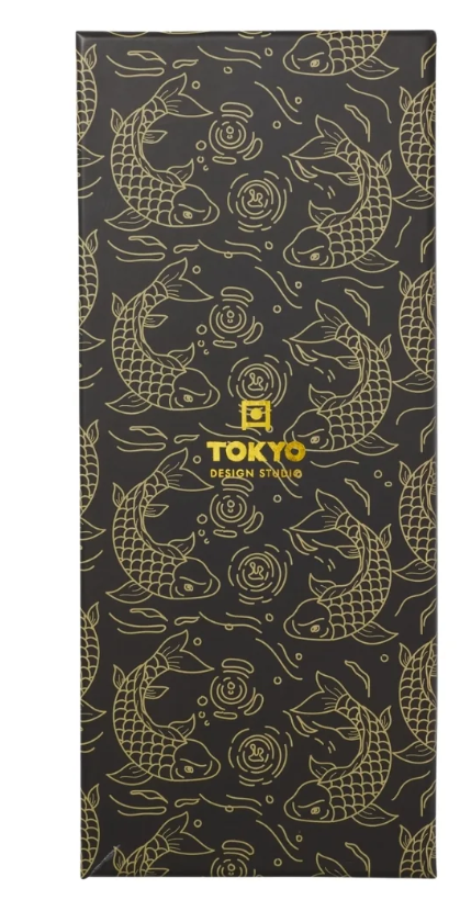 Tokyo Design Studio Sardine Chopsticks 4pc With Rest Gift Boxed