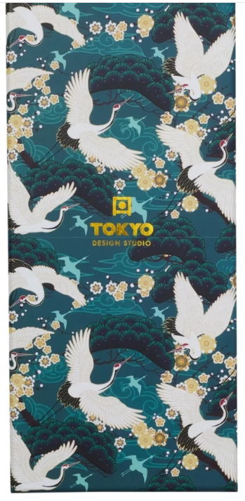 Tokyo Design Studio Crane Chopsticks 4pc With Rest Gift Boxed