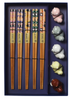 Tokyo Design Studio Shiba Dog Chopsticks 10pc With Rest Gift Boxed