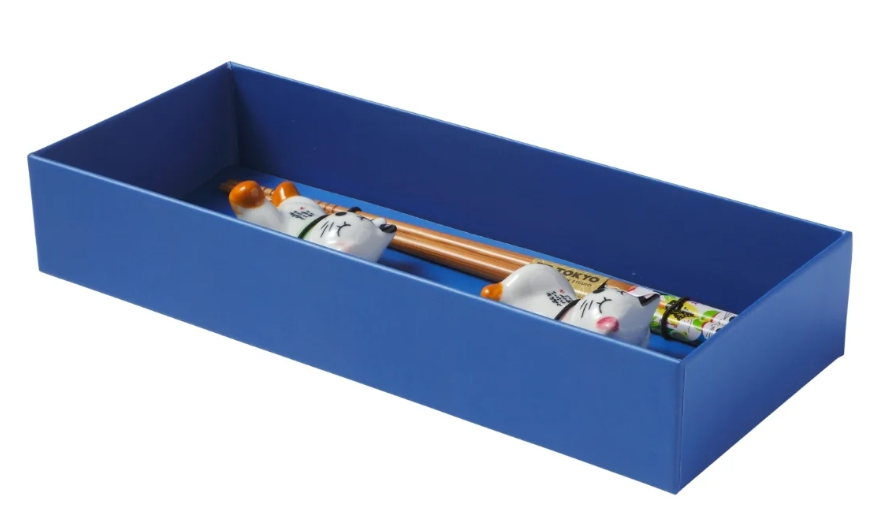 Tokyo Design Studio Lucky Cat Hanami Chopsticks 4pc With Rest Gift Boxed