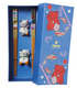 Tokyo Design Studio Lucky Cat Hanami Chopsticks 4pc With Rest Gift Boxed
