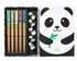 Tokyo Design Studio Panda Chopstick And Rest 10pc