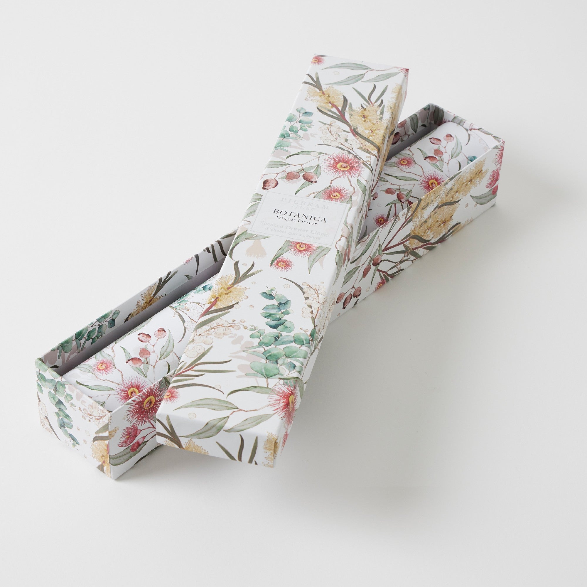Botanica Scented Drawer Liners - Ginger Flower