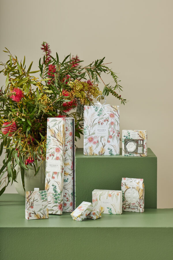 Botanica Scented Hanging Sachets Set Of 4 – Ginger Flower