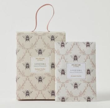 Lonicera Scented Mini Sachets Set Of 4 – Japanese Honeysuckle Miscellaneous The Cooks Kitchen 