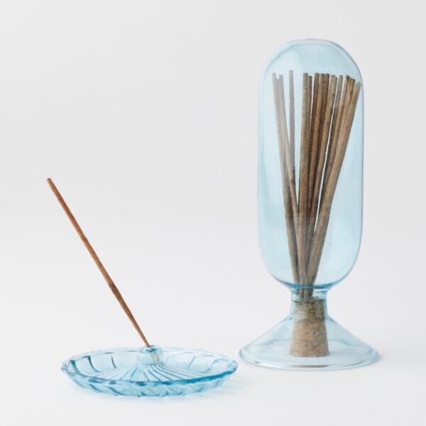 Klein Cloche With 50pc Incense Sticks & Holder Gift Set – Coconut & Wood Room Diffusers The Cooks Kitchen 