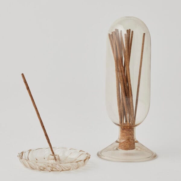 Klein Cloche With 50pc Incense Sticks & Holder Gift Set – Amberwood Room Diffusers The Cooks Kitchen 