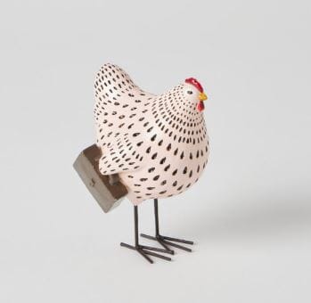 Pilbeam Reggie Sculpture Cream/black Home Decor The Cooks Kitchen 