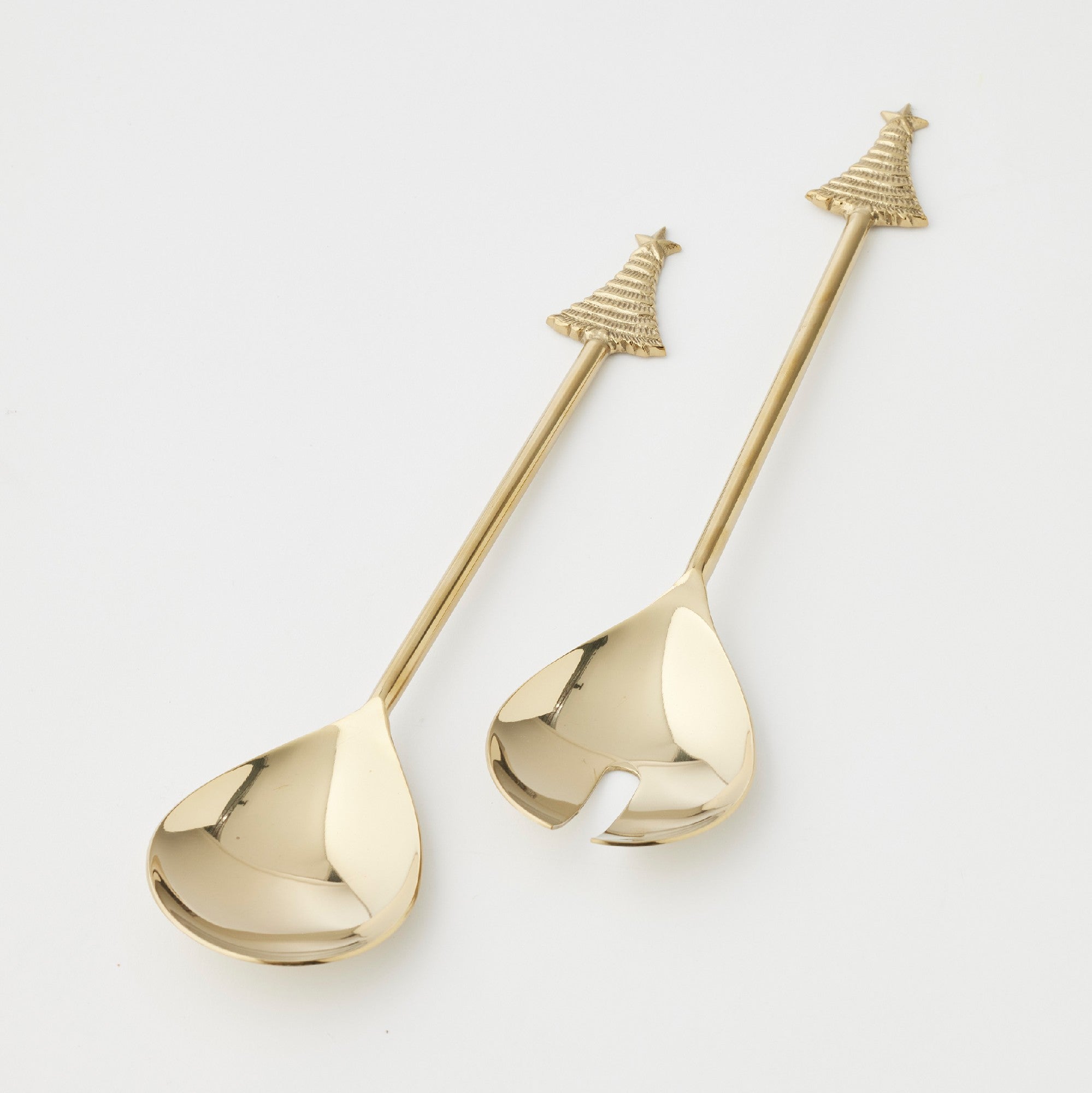 Pilbeam Enchanted Forest Salad Servers - Set Of 2