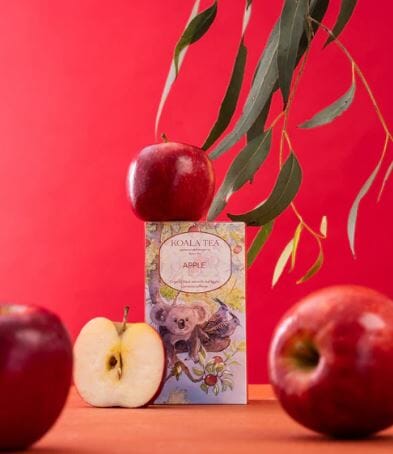 Apple Koala Design - 20 Organic Tea Bags Tea Bags/ Loose Leaf Tea The Cooks Kitchen 