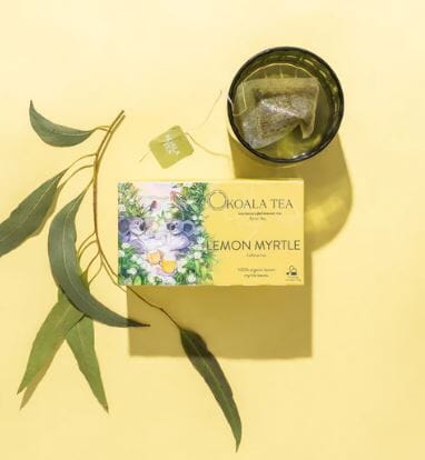 Lemon Myrtle Koala Design - 20 Organic Tea Bags Tea Bags/ Loose Leaf Tea The Cooks Kitchen 